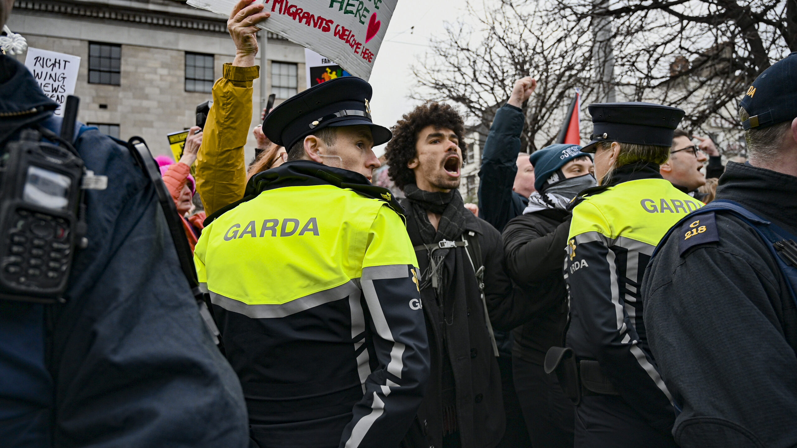 Irish Far-right Rally